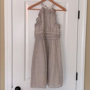 Shoshanna Size 4 high neck dress